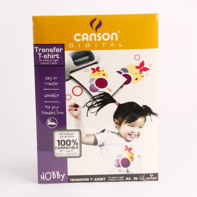 CARTA INKJET CANSON T-SHIRT A4 G140 FF10