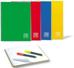 QUADERNO ONE COLOR SPIRALE 21X29 MM4 FF60