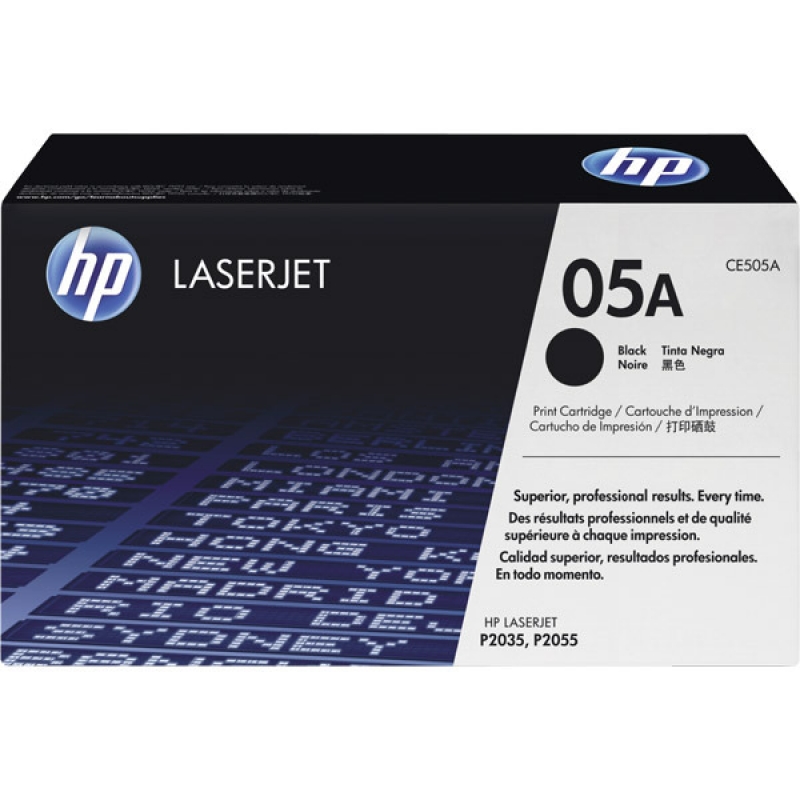 TONER HP 05A P2035/P2055 NERO CE505A PG.2300