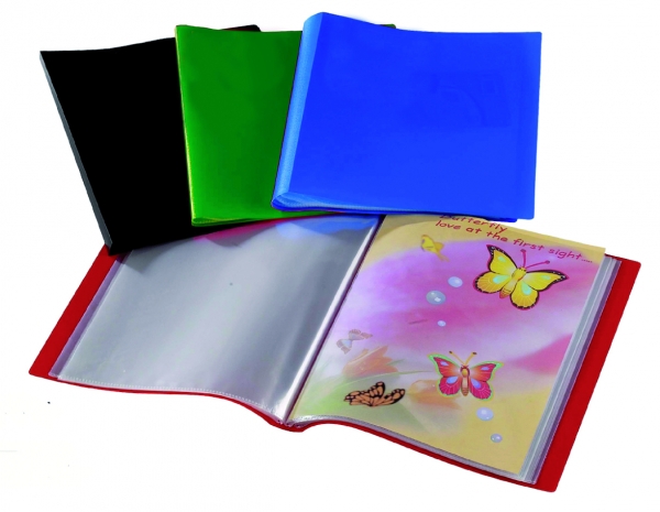 Portalistino Morbido A4 - 80 Buste Trasparenti, Capacità 160 Fogli, Colore Nero - Foto 6