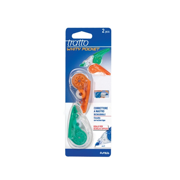 CORRETTORE TRATTO ROLLER WHITY POCKET BLISTER PZ.2