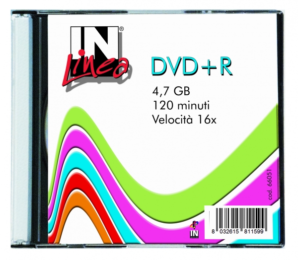 DVD+R IN UFFICIO 120MIN 4,7GB