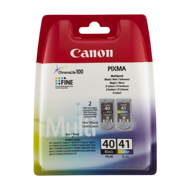 CARTUCCE CANON PG-40+CL-41 MULTIPACK