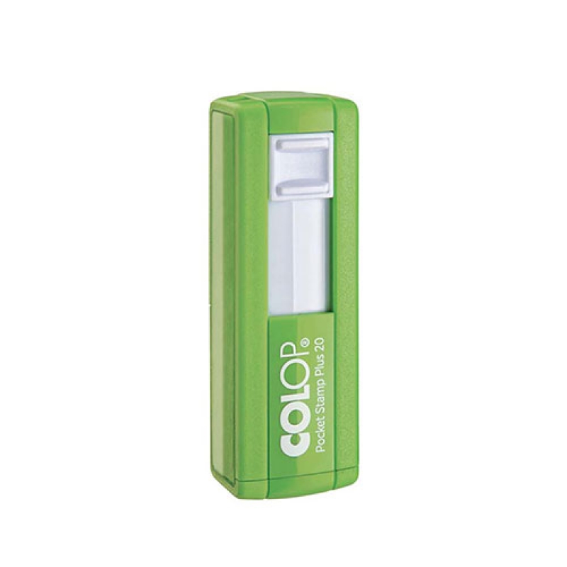 TIMBRO AUTOMATICO COLOP POCKET STAMP PLUS 20 VERDE