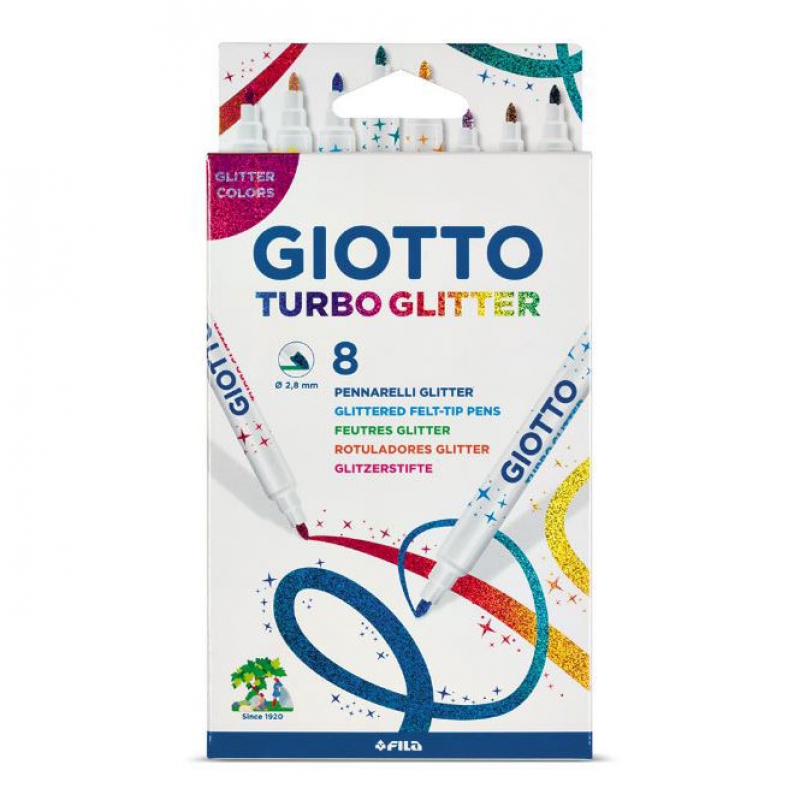 PENNARELLO GIOTTO TURBO GLITTER CF.8