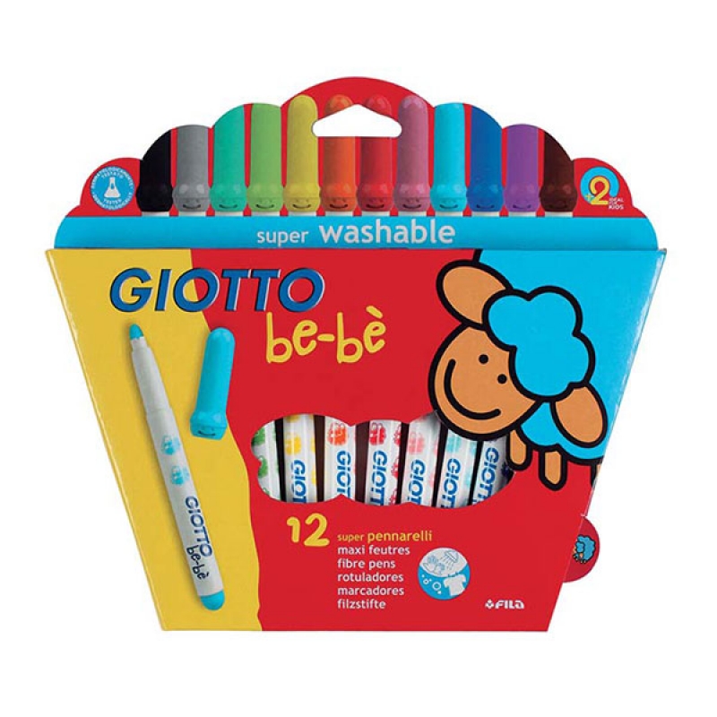 PENNARELLO BE-BE GIOTTO 12 COLORI