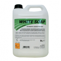 SAPONE LIQUIDO MANI WHITE SOAP LT.5