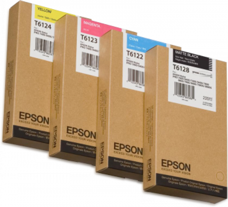 CARTUCCE EPSON 7800 CIANO 220ML T612200