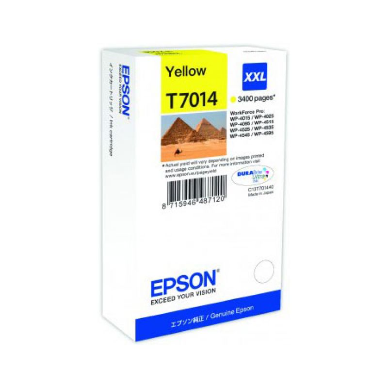 CARTUCCE EPSON WP 4525 XXL GIALL T701440