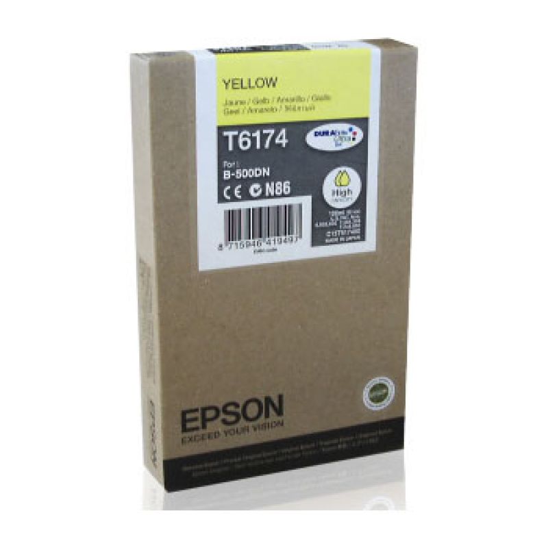 CARTUCCE EPSON B500DN GIALL T617400