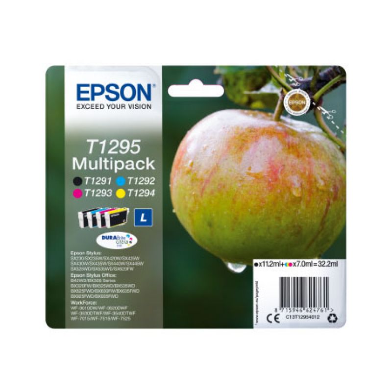 CARTUCCE EPSON STYLUS S22MULTIPACK N+COL. T129540