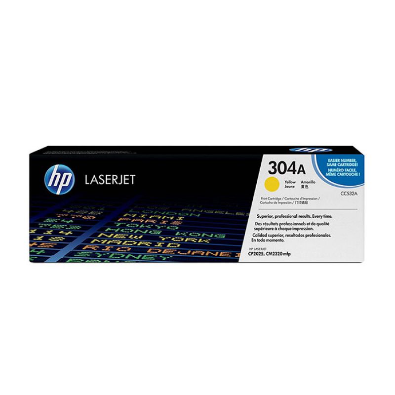 TONER HP 304A GIALLO CC532A PG.2800