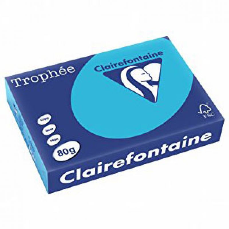 RISMA CLAIREFONTAINE TROPHE A4 G80 FF500BLU ROYAL 1976