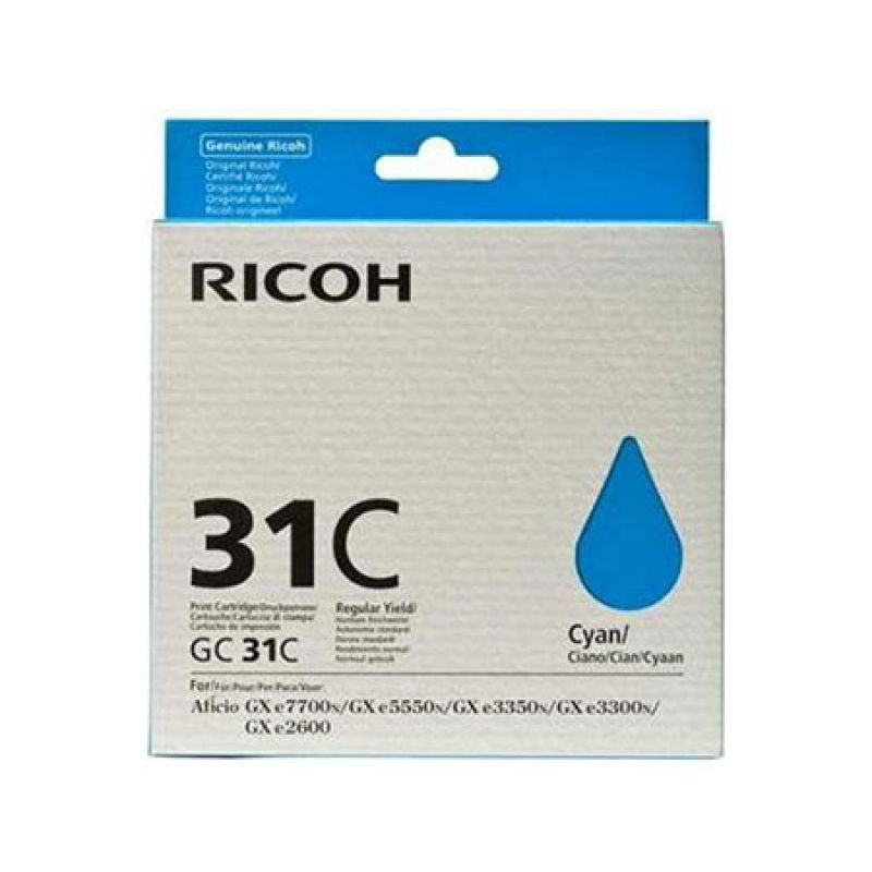 CARTUCCE RICOH GC31C GXE2600 C RHGC31C