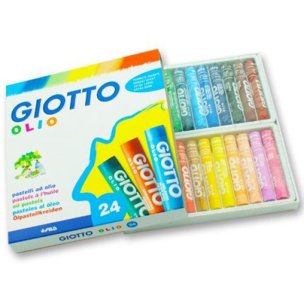 PASTELLO OLIO GIOTTO 24 COLORI