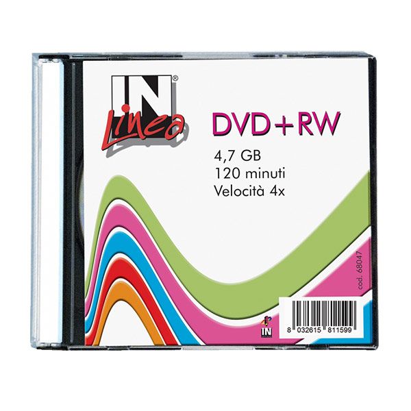 DVD+RW IN UFFICIO RISRIV4,7GB