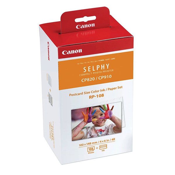 KIT CANON SELPHY 10X15 RP-108IN 8568B001