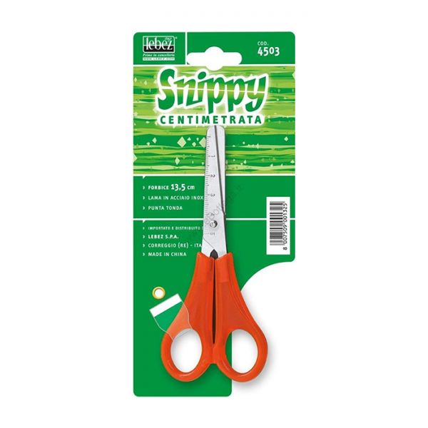 FORBICI LEBEZ SNIPPY CM13,5 IN BLISTER ART.4503
