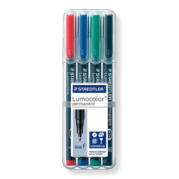 PENNARELLO STAEDTLER LUMOCOLOR MM.0,6 CF.4