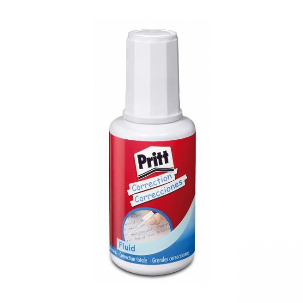 CORRETTORE LIQUIDO FLACONE PENNELLO PRITT FLUID 1620