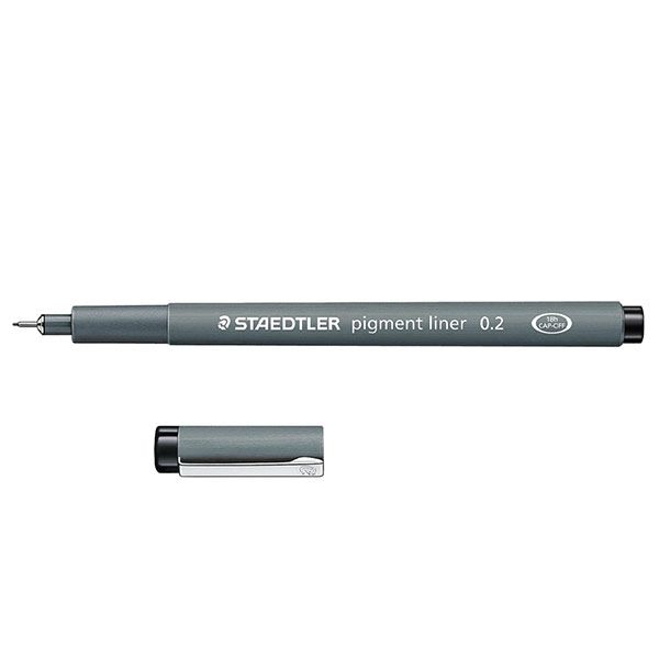 PENNARELLO PIGMENT STAEDTLER LINER 0,2 NERO
