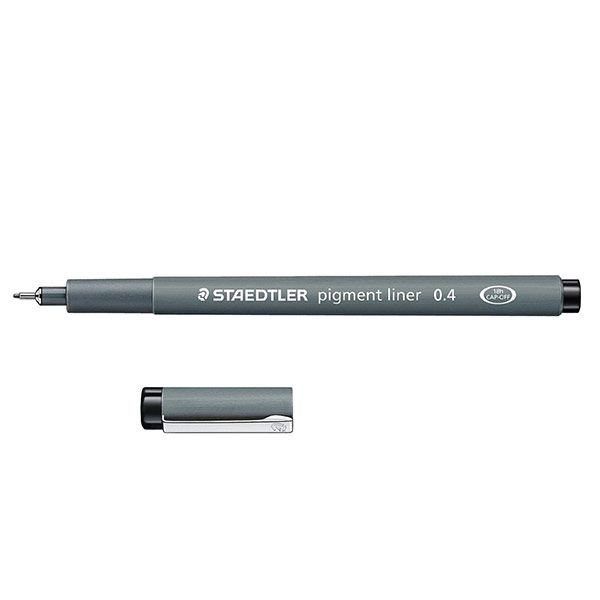 PENNARELLO PIGMENT STAEDTLER LINER 0,4 NERO
