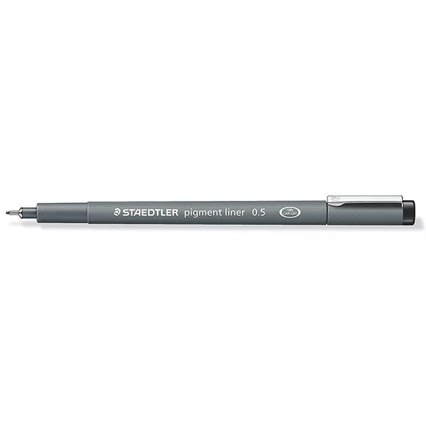 PENNARELLO PIGMENT STAEDTLER LINER 0,5 NERO