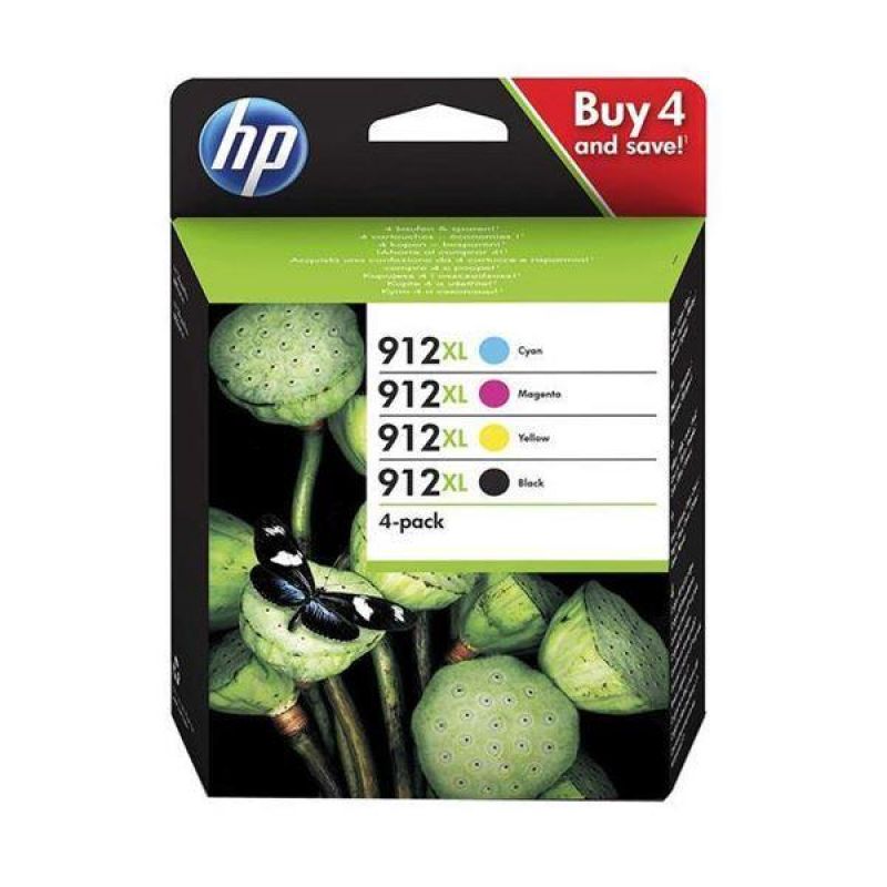 CARTUCCE HP 912XL PRO8022 MULTIPAC BKCMY3YL34AE