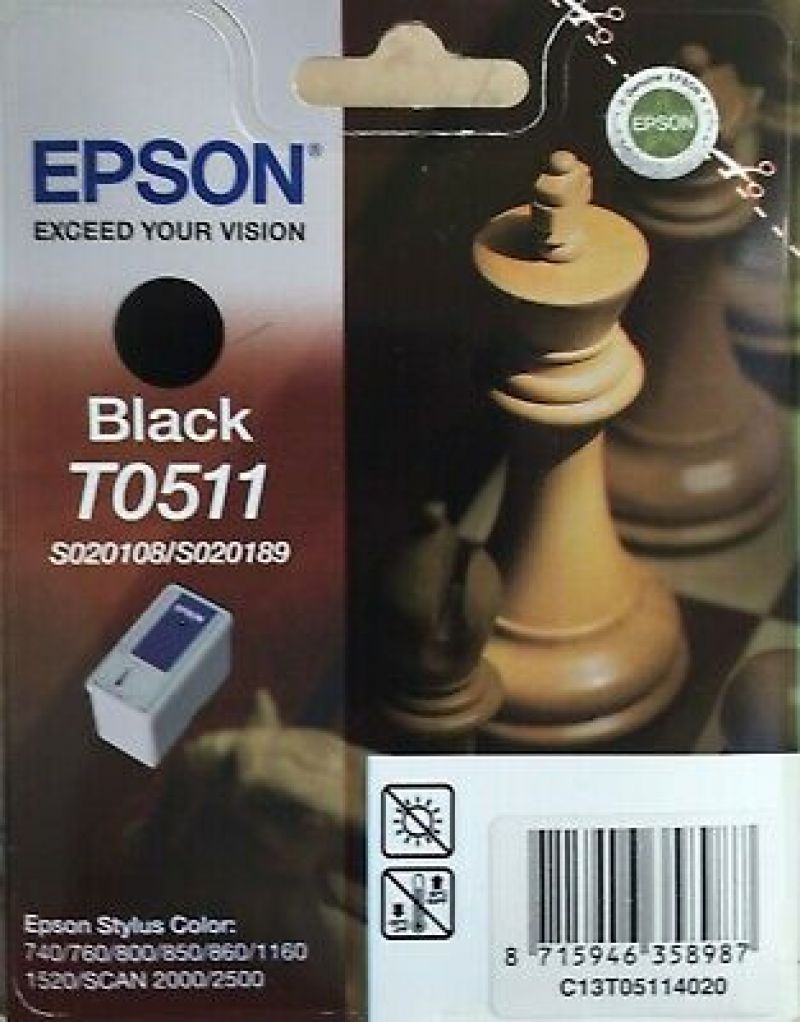 CARTUCCE EPSON STYLUS 800 N BLISTER C13T05114020