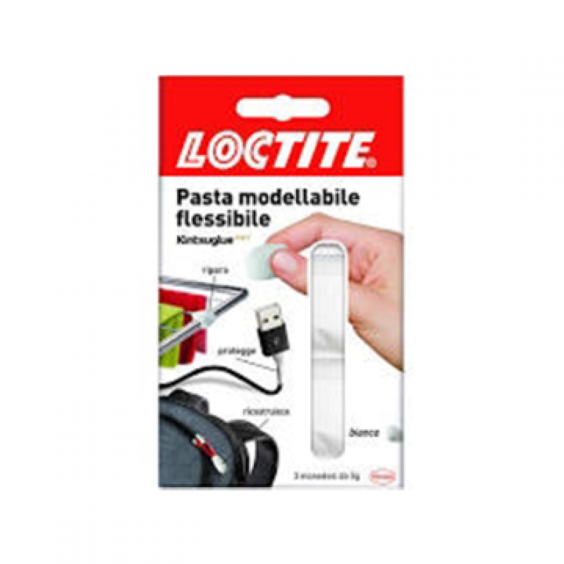 PASTA MODELLABILE FLESSIBILE KINTSUGLUE LOCTITE BLISTER 3X5GR BIANCO