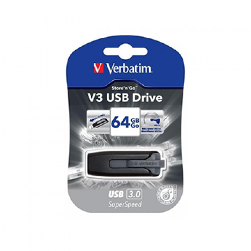 PEN DRIVE VERBATIM 64GB USB 3.0 49174
