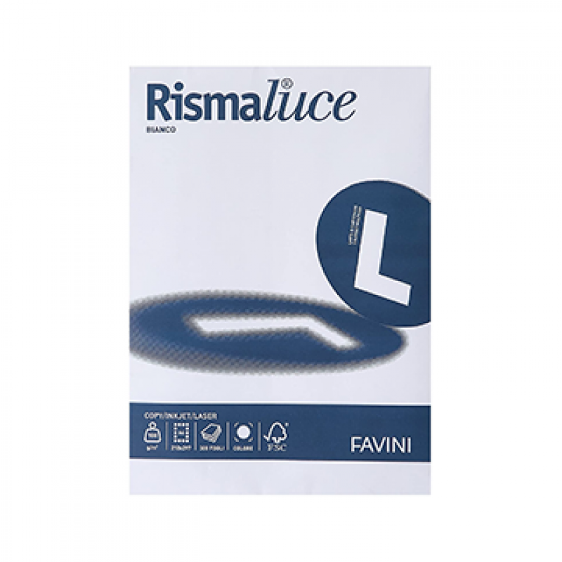 RISMALUCE FAVINI A4 G100 FF300 BIANCO