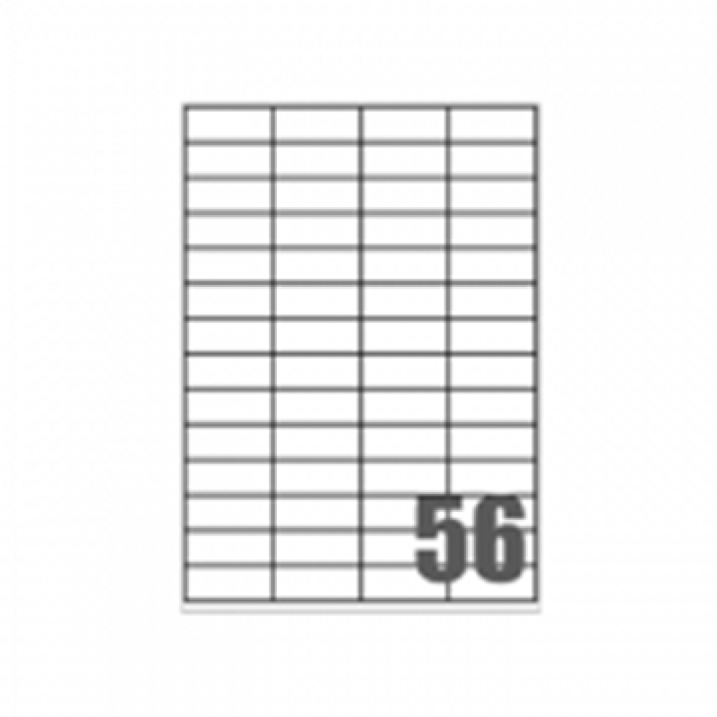 Tico LP4W-5221 Etichette adesive in carta bianca, formato fogli A4