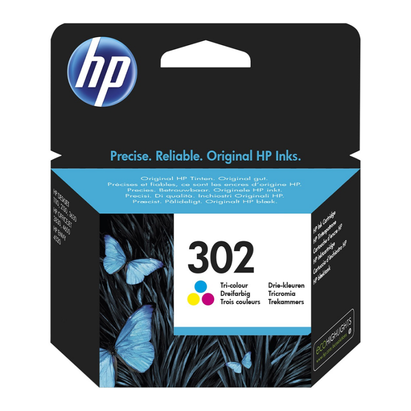 CARTUCCE HP 302 TRICOLOR F6U65AE PG.165