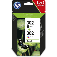 CARTUCCE HP 302 NERO+TRICOLOR COMBO PACK X4D37AE PG.190/165