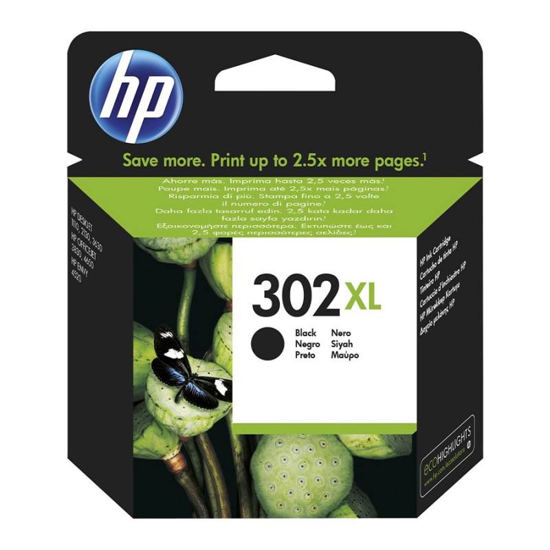 CARTUCCE HP 302XL NERO F6U68AE PG.480