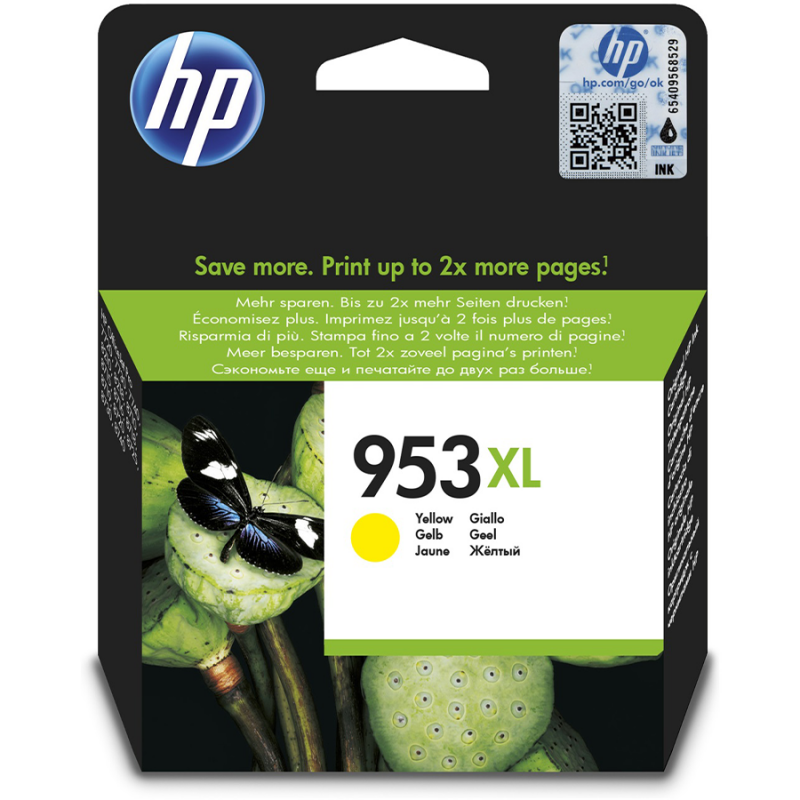 CARTUCCE HP 953XL GIALLO F6U18AE PG.1600