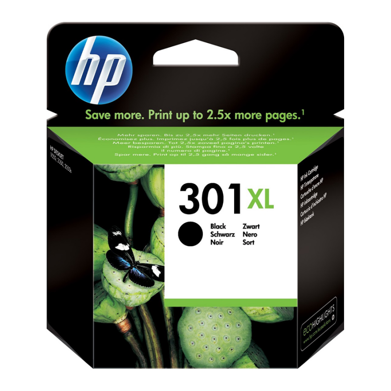 CARTUCCE HP 301XL NERO CH563EE PG.480