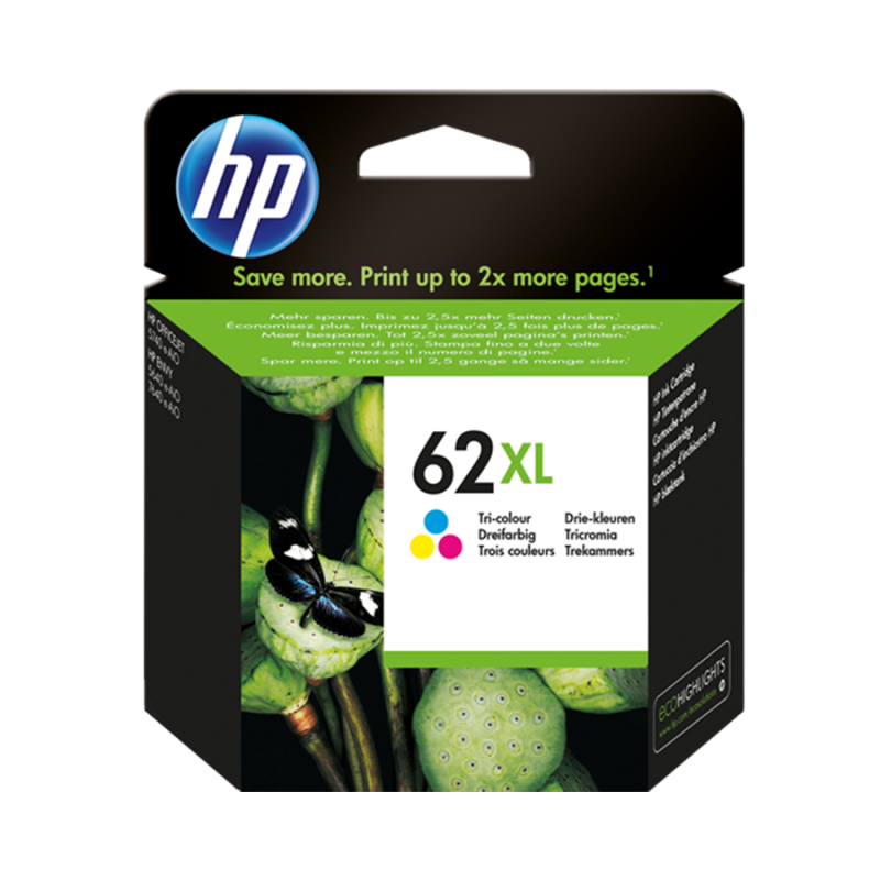 CARTUCCE HP 62XL TRICOLOR C2P07AE PG.415