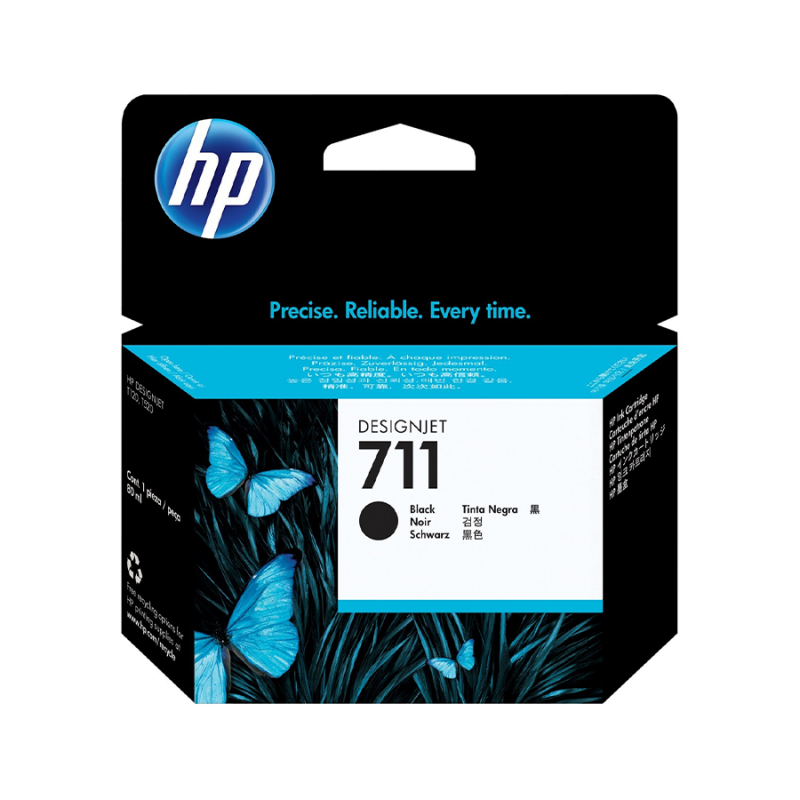 CARTUCCE HP 711 DA 80 ML NERO CZ133A