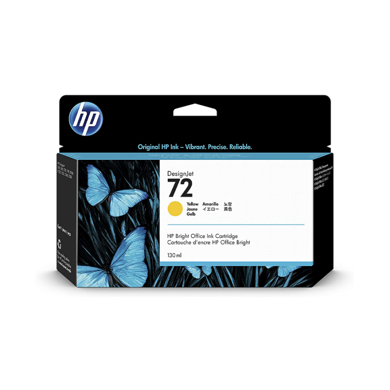 CARTUCCE HP 72 GIALLO VIVERA 130 ML C9373A