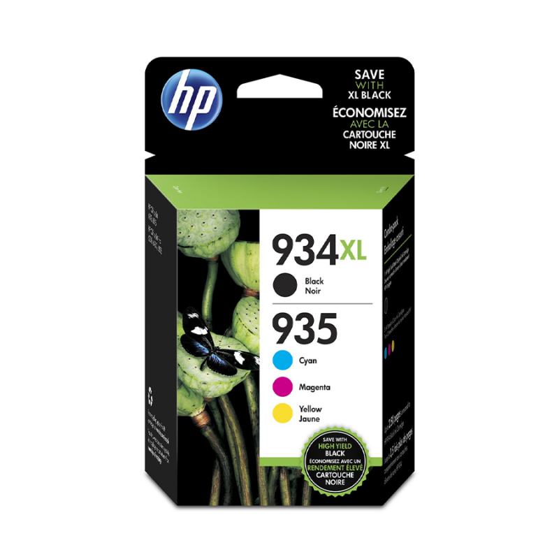 CARTUCCE HP 934XL / 935XL COMBO PACK X4E14AE PG.1000/825/825/825