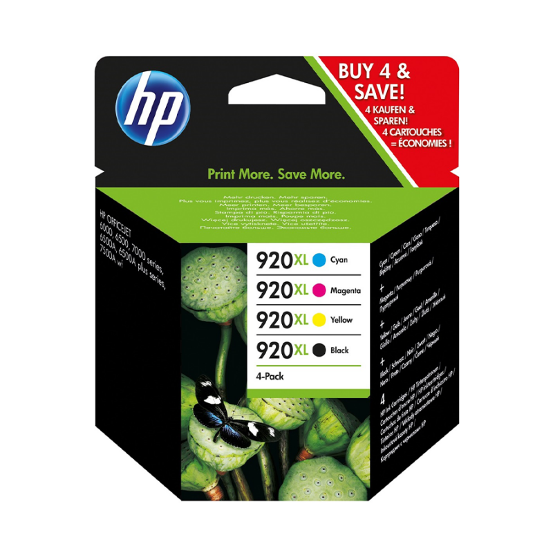 CARTUCCE HP 920XL CMYK COMBO PACK C2N92AE