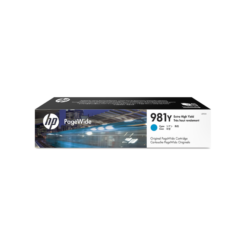 CARTUCCE HP 981Y CIANO PAGEWIDE L0R13A PG.16000
