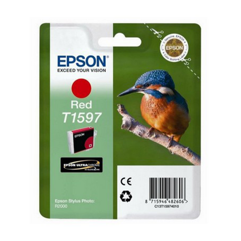 CARTUCCE EPSON STYLUS R2000 ROSSO C13T15974010