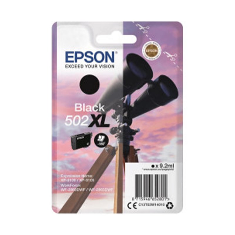 CARTUCCE EPSON BINOCOLO XL NERO C13T02W14010