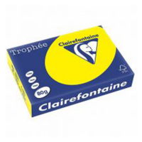 RISMA CLAIREFONTAINE TROPHE A3 G80 FF500 GIALLO CANARINO