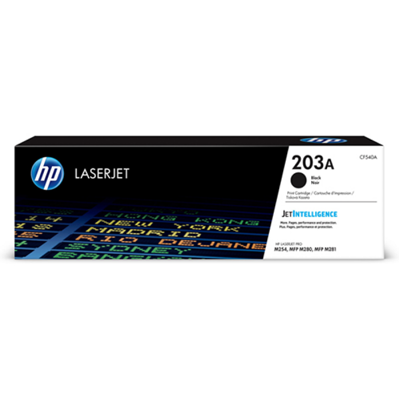 TONER HP 203A NERO CF540A PG.1400