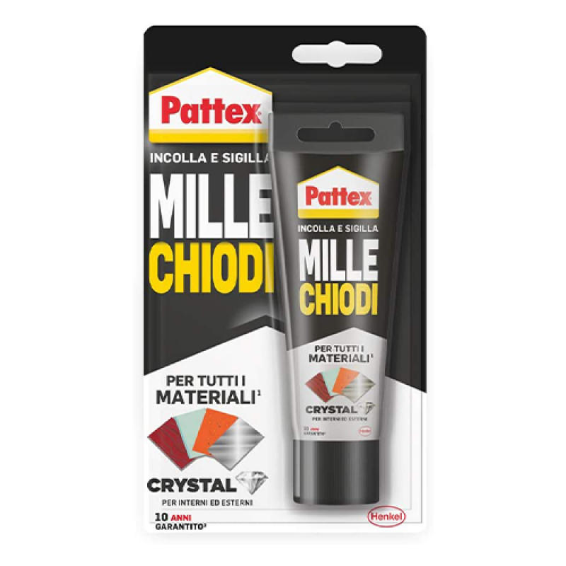 COLLA PATTEX MILLECHIODI CRYSTAL BLISTERGR.90