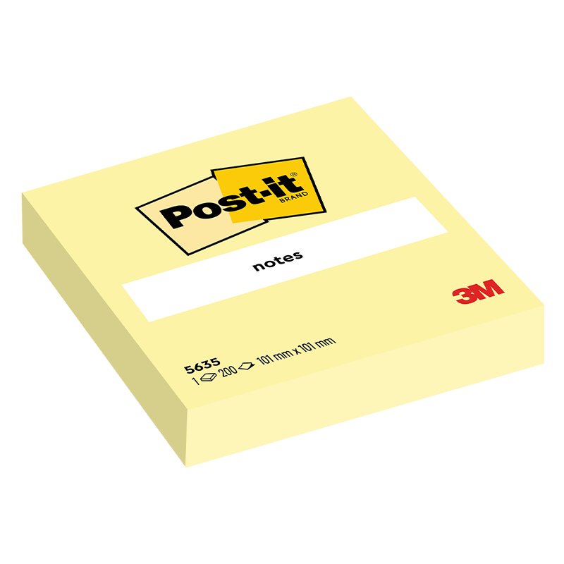 BLOCCO 3M POST-IT 100X100 FF200 5635
